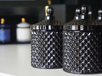 Ombre Leather Candle - Leather and Spices Scented Candle 230ml