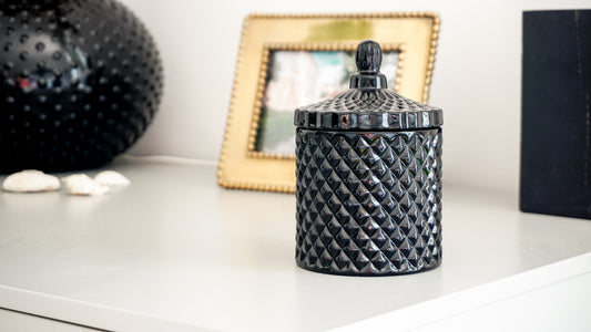 Ombre Leather Candle - Leather and Spices Scented Candle 230ml