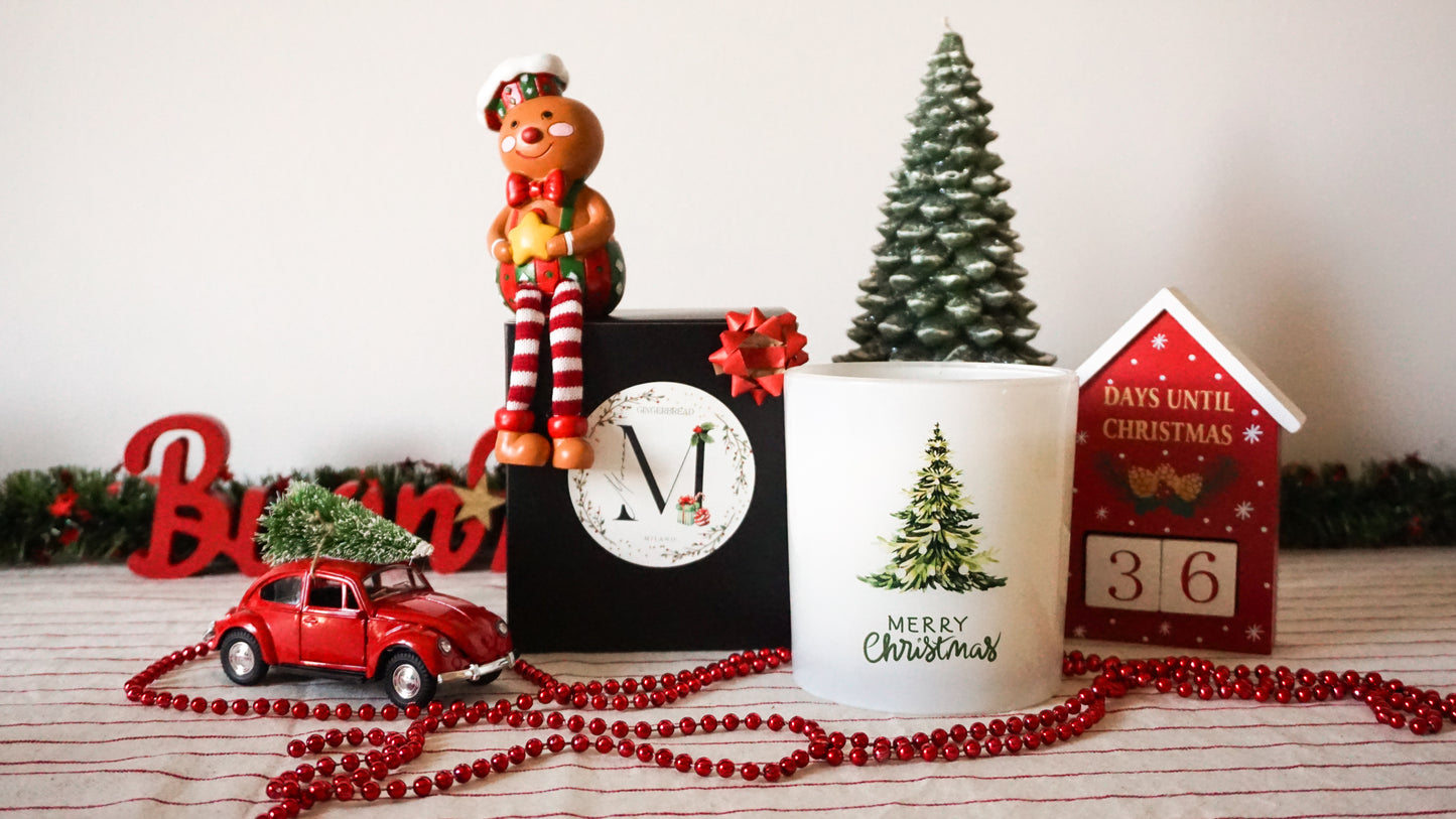 Gingerbread Christmas Candle 750ml